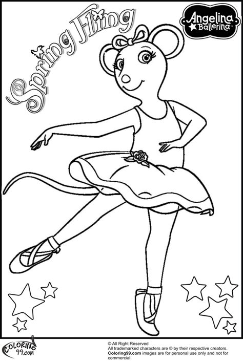 Angelina Ballerina Printable Coloring Pages Dance Coloring Pages Porn