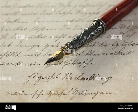 Writing Quill Pen Stock Photos And Writing Quill Pen Stock Images Alamy