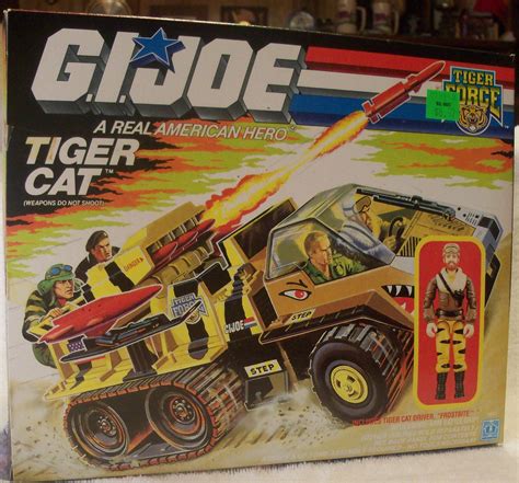 Gi Joe Tiger Force Tiger Cat Covert Assault Half Track 1988