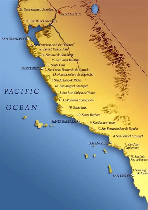 Drive The California Coast Maps Pinterest