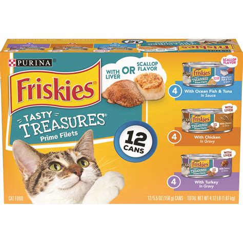 All that will boost metabolic processes and contribute to muscle. CAT FOOD CAN FRISKIES 5OZ 12PK:United_Hardware