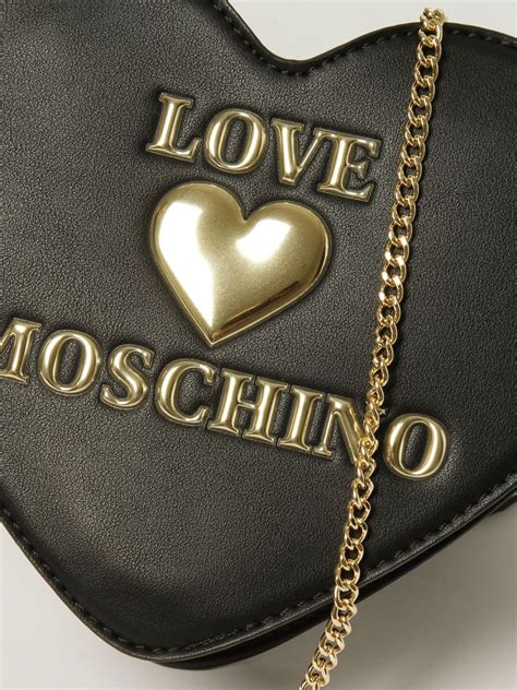 Love Moschino Womens Shoulder Bags Black Love Moschino Crossbody