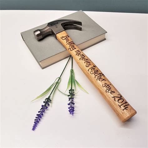 Find traditional and modern wood anniversary gift ideas for him at findgift, where creative gift ideas from the anniversary table are as unique and original as he is. Personalised Anniversary Hammer, Custom Gift Idea, 5th ...