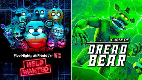 Fnaf Vr Help Wanted And Curse Of Dreadbear Dlc Full Game Walkthrough No Commentary Youtube