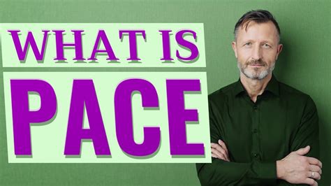 Pace | Meaning of pace - YouTube