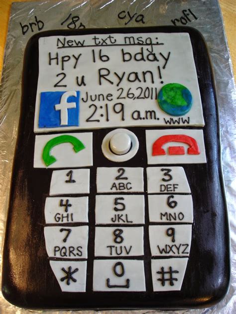 78 Images About Cell Phone Cakes On Pinterest Cool Cake