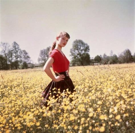 Brigitte Bardot At 18 Rare And Stunning Color Photos Of The Budding