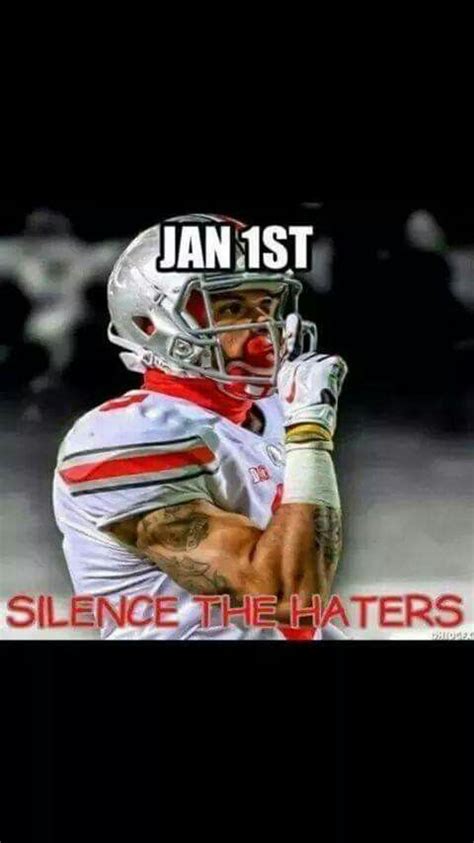 Jan 1st Silence The Haters Ohio State Buckeyes Football Ohio