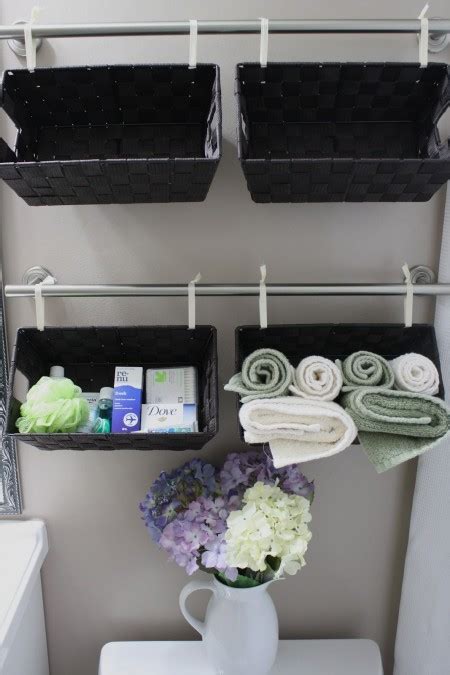 A side handle allows for easy transportation. 42 Bathroom Storage Hacks That'll Help You Get Ready Faster
