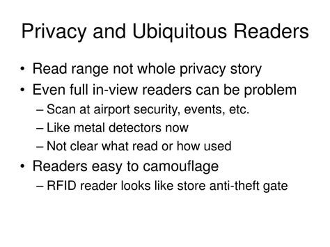 Ppt Privacy In Library Rfid Attacks And Proposals Powerpoint