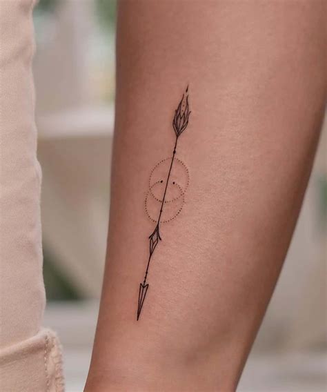 Indian Arrow Tattoo Forearm