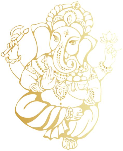Ganesha Clipart Golden Pictures On Cliparts Pub 2020 🔝