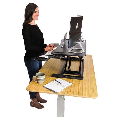 Standing Desk Deskriser 37x Height Adjustable Heavy Duty Sit To