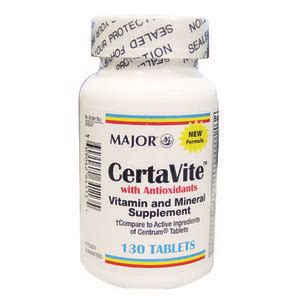 The good thing about enzyme cleaners is its natural composition. Major CertaVite with Antioxidants Tablets Reviews ...