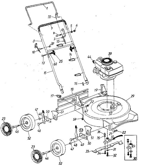 Lawn Tractor Parts Craftsman Craftsman Mower Parts Diagram Images