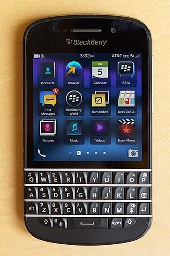Blackberry Q10 Review Smartphone