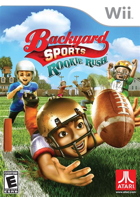 Obviously, a madden game had to make the list. Backyard Sports: Rookie Rush Nintendo WII Game