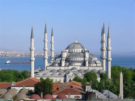 Blue Mosque Istanbul Turkey Stock Photo Image Of Landmark Middle