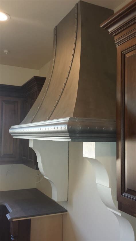 Buy A Hand Crafted Custom Antique Style Cast Stone Range Hood Made To