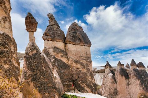 Goreme Cappadocia Nevsehir Province Central Anatolia Turkey Stock