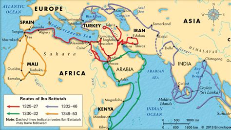 Ibn Battuta Biography History Travels And Map Britannica