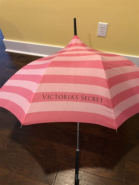 Victorias Secret Iconic Signature Pink Stripe Limited Gem
