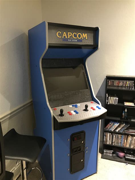Capcom Inspired Mame Cabinet Completed Rcade