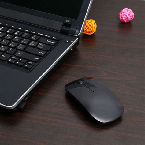 Wireless Mouse 3 Buttons Ergonomic 24ghz Cordless Mice Pc Desktop