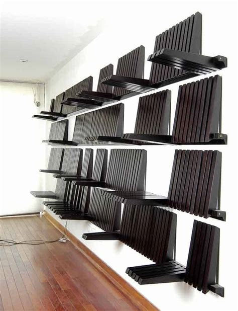 Piano Shelf Sculptural Wooden Wall Vurni