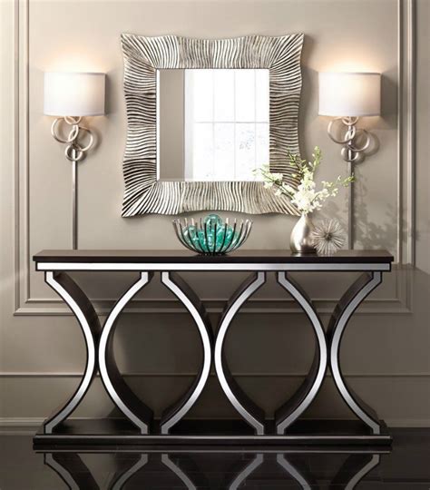 15 contemporary console tables in celebrities living room sets
