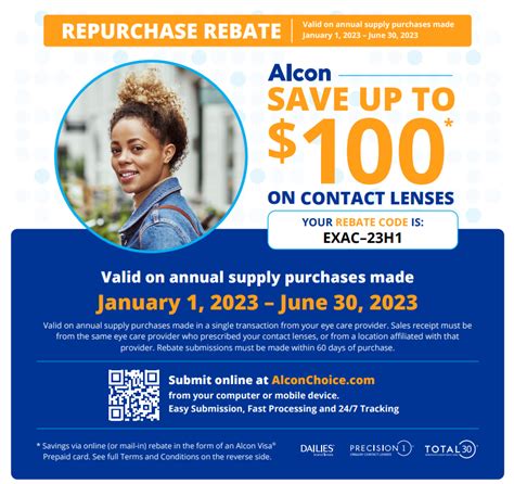 Alcon Rebate Form Printable Rebate Form