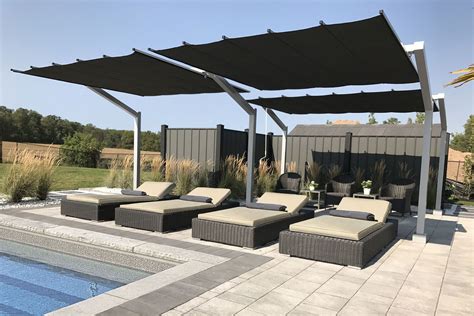 ShadeFX S Newest Product The Freestanding Retractable Canopy Offers