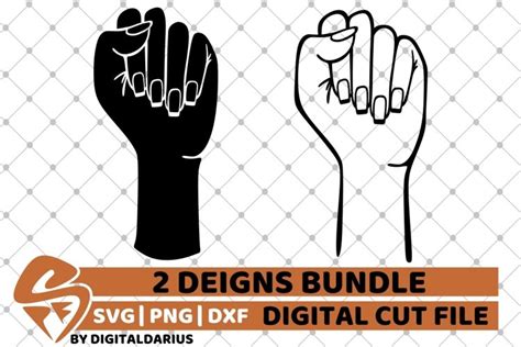 X Fist Designs Bundle Svg Hand Svg Power Svg