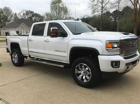 2018 Gmc Sierra 2500 Hd Hostile Hammered Rough Country Custom Offsets