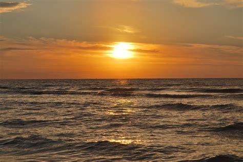 Free Images Beach Sea Coast Ocean Horizon Cloud Sunrise Sunset Sunlight Morning