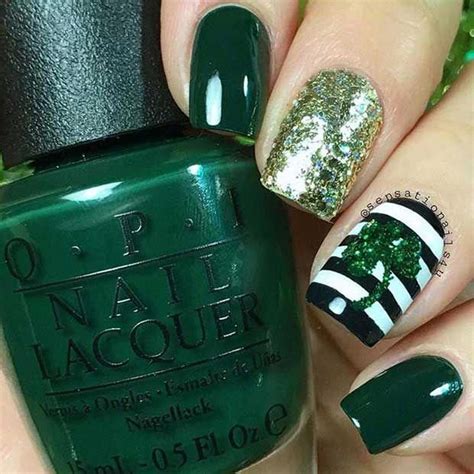 American, christmas, valentine's, round square, shaped, hairstyles 2020 and hair cuts. 19 Glam St. Patrick's Day Nail Designs from Instagram | St ...