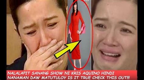 Cancel Kris Aquino Show Sa Tv5 Hindi Na Nanaman Matutuloy Is It True Alamin Youtube