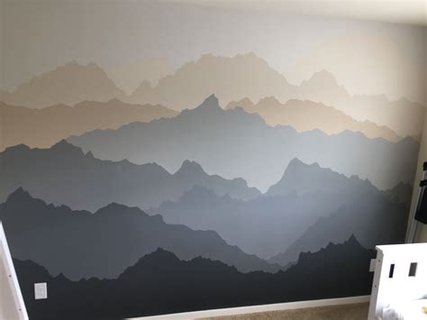 Mountain Mural Central Cascades Wanna See How I Did It Check Out