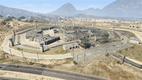 Where Is The Prison In Gta 5 Story Mode And Gta Online Map Location