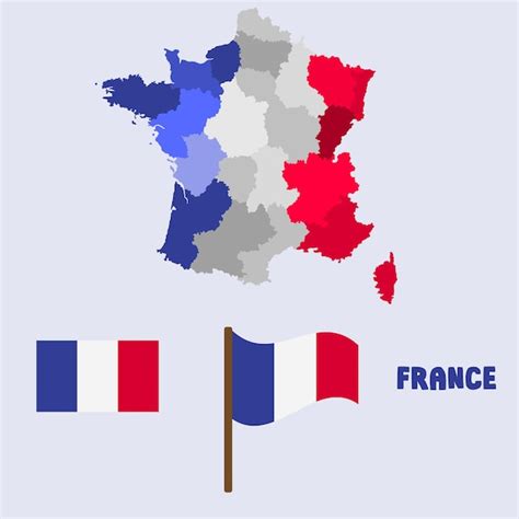 Premium Vector Vector France Map Vector Image Of Regions Of France
