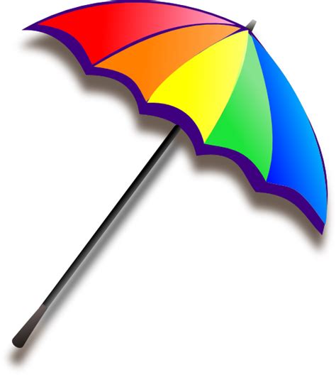 Rainbow Umbrella Pcp Clip Art At Vector Clip Art Online