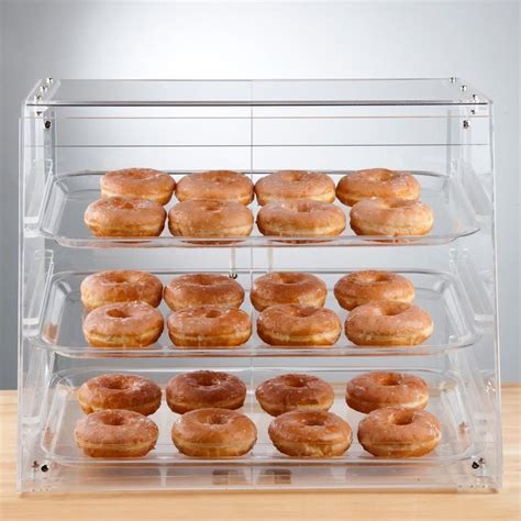 3 Tray Bakery Display Case W Rear Doors Bakery Display Case Pastry