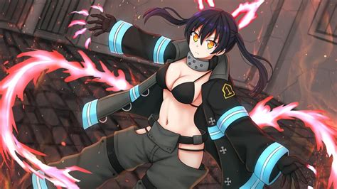 Fire Force Tamaki Kotatsu 4k 3252 Wallpaper