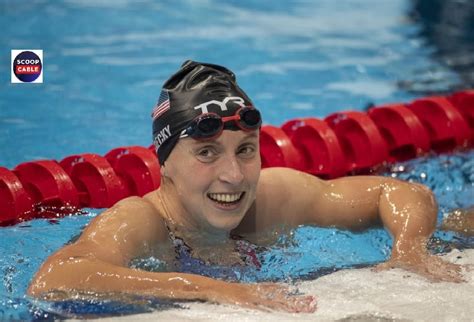 katie ledecky ties michael phelps record and makes history at world championships scoop cable