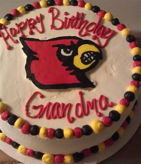 Louisville Cardinals Cakes March Madness 2013