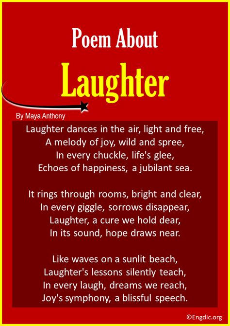 10 Best Short Poems About Laughter Engdic