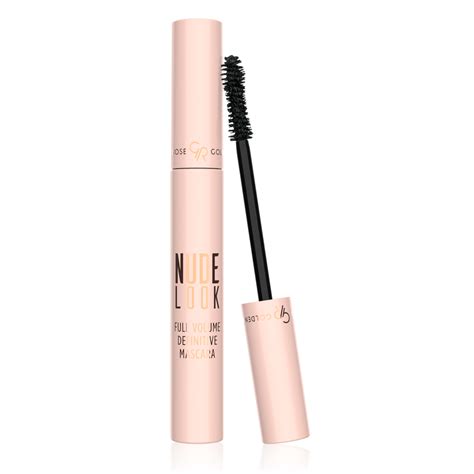 Mascara Volume Nude Look Deep Black Golden Rose Saga Cosmetics My XXX