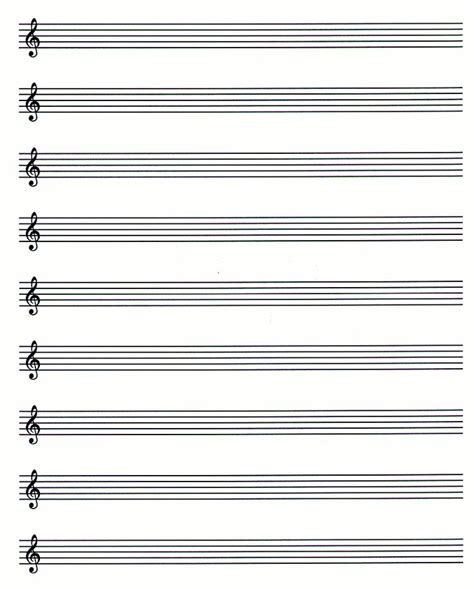 The tab sheet with treble clef staff is my personal favorite, because producing a piece of music using both staff types allows any other musician to join along. music paper | 806 x 1003 · 85 kB · gif, Blank Music ...