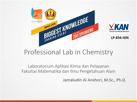 Laboratorium Aplikasi Kimia Dan Pelayanan FMIPA Unpad