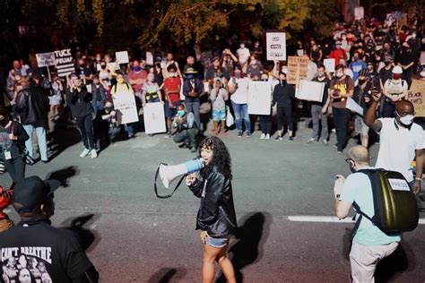 Photos Violence Subsides After Feds Exit Portland Protests